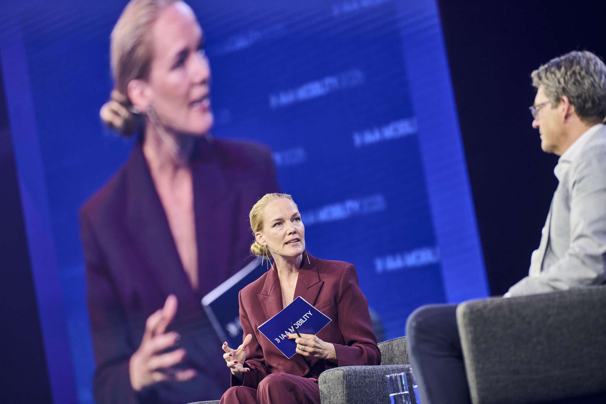 Barbara Busse auf der Bühne